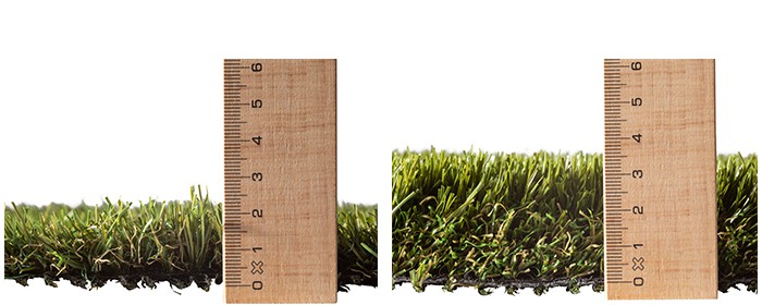 Erba artificiale a confronto